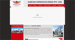 Desktop Screenshot of garudainfra.com